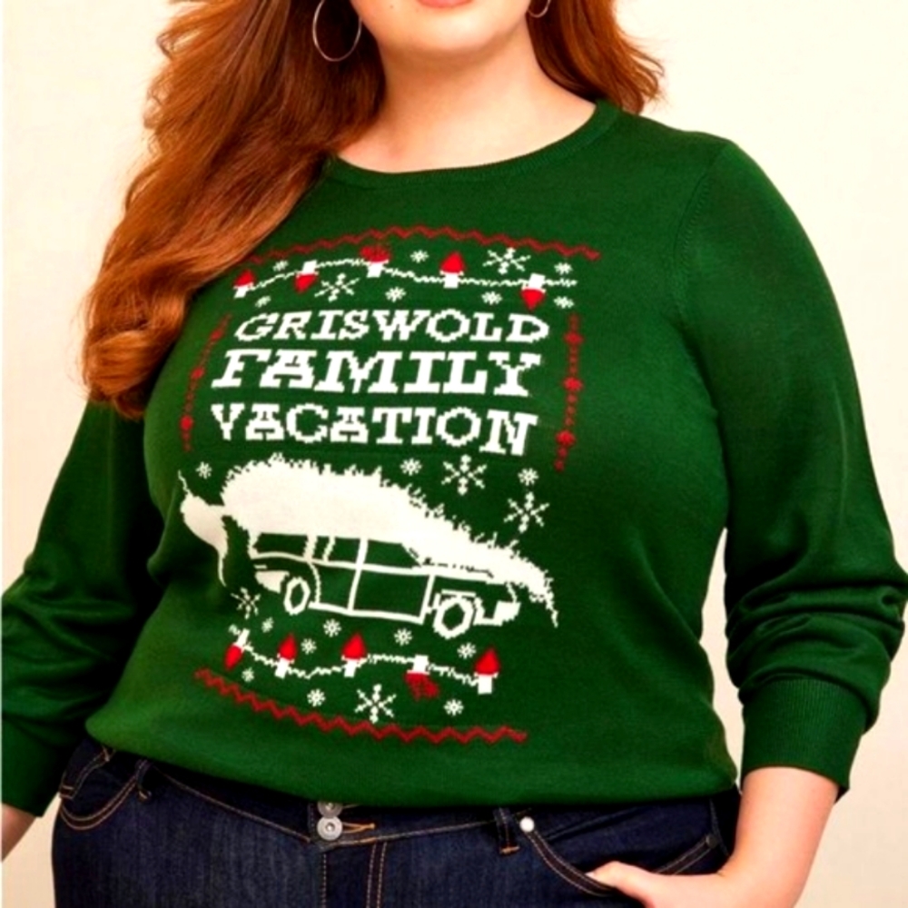 ❤️NWT TORRID SWEATER - CHRISTMAS VACATION - GRISWOLD HOLIDAY PLUS SIZE